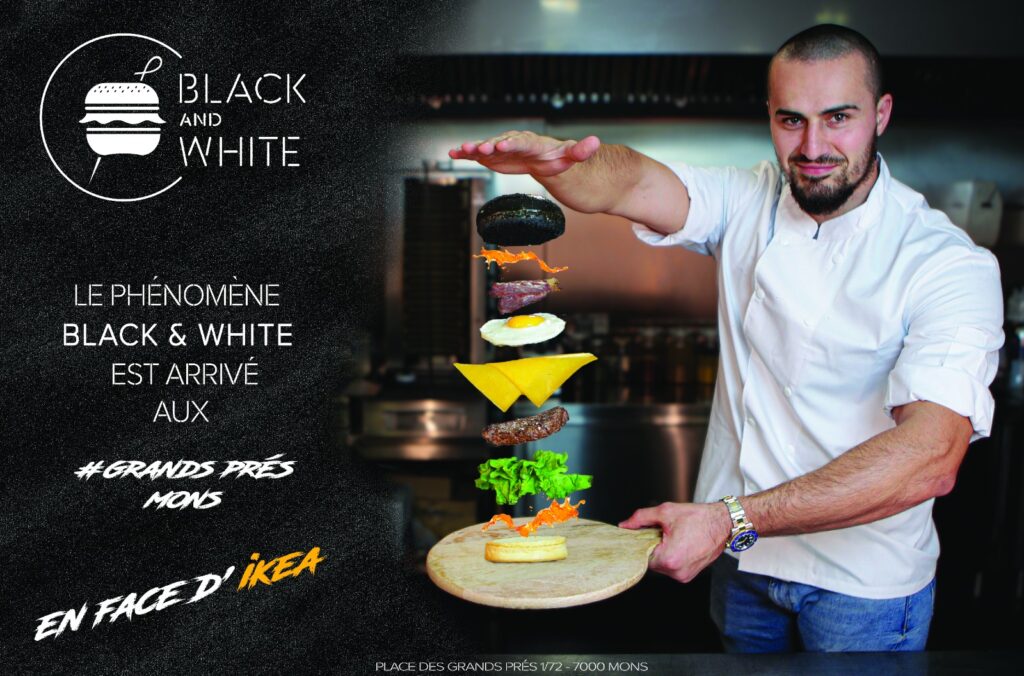 Black & White Burger